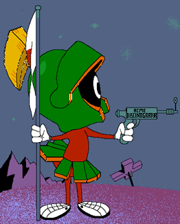 Marvin with Discintegrator