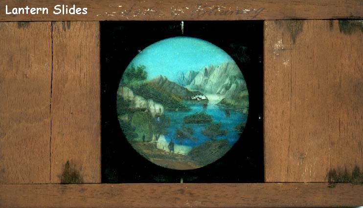 Lantern slide of Lake of Killarney
