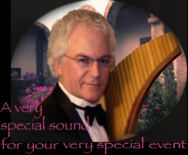 Kevin on pan flute