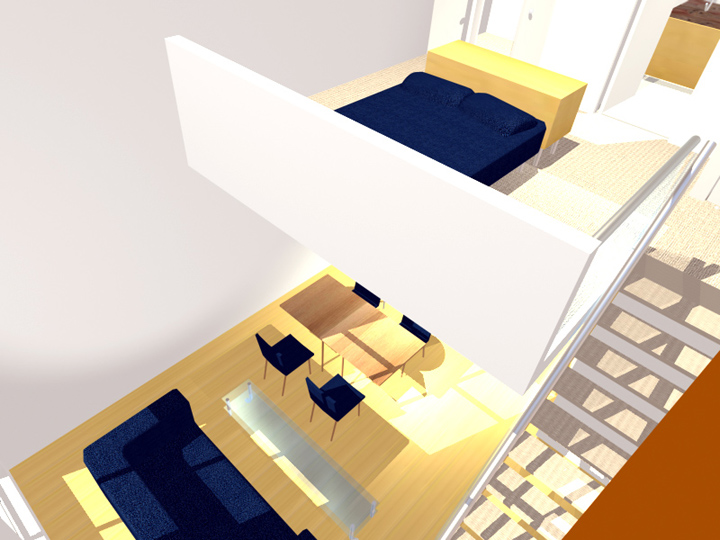 Above Living Room  -  click for next image