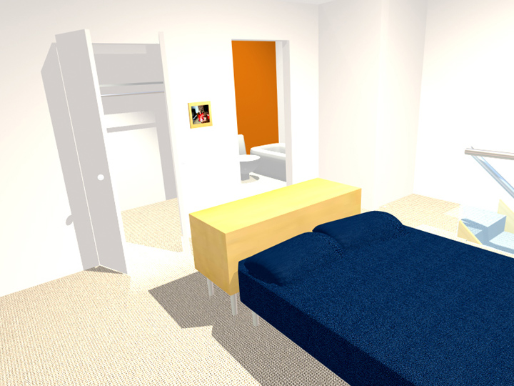 Bedroom  -  click for next image